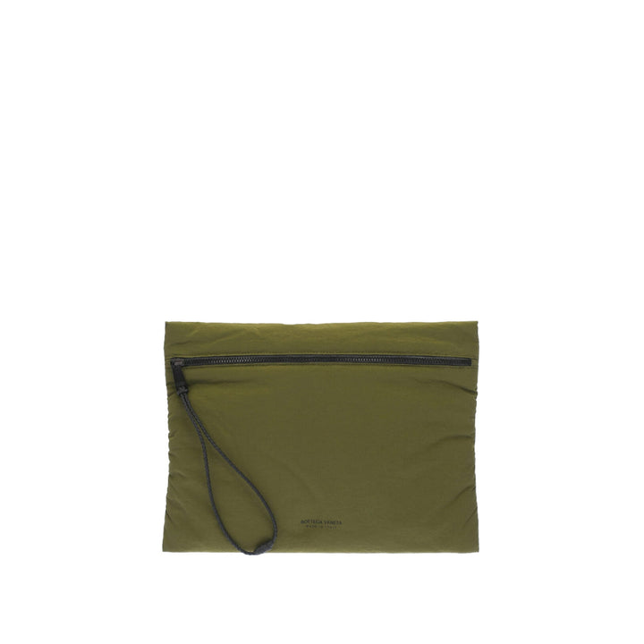 Bottega Veneta Logo Printed Pouch