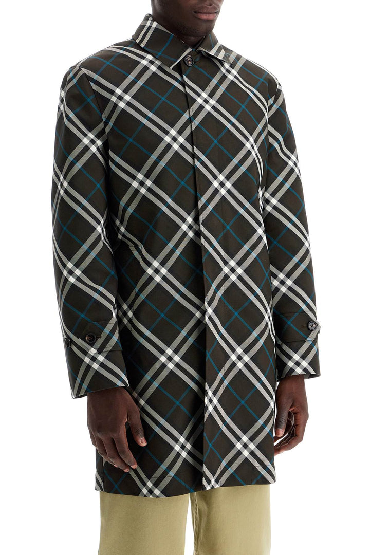 Burberry Ered\n\n'checkered Nylon Car Coat