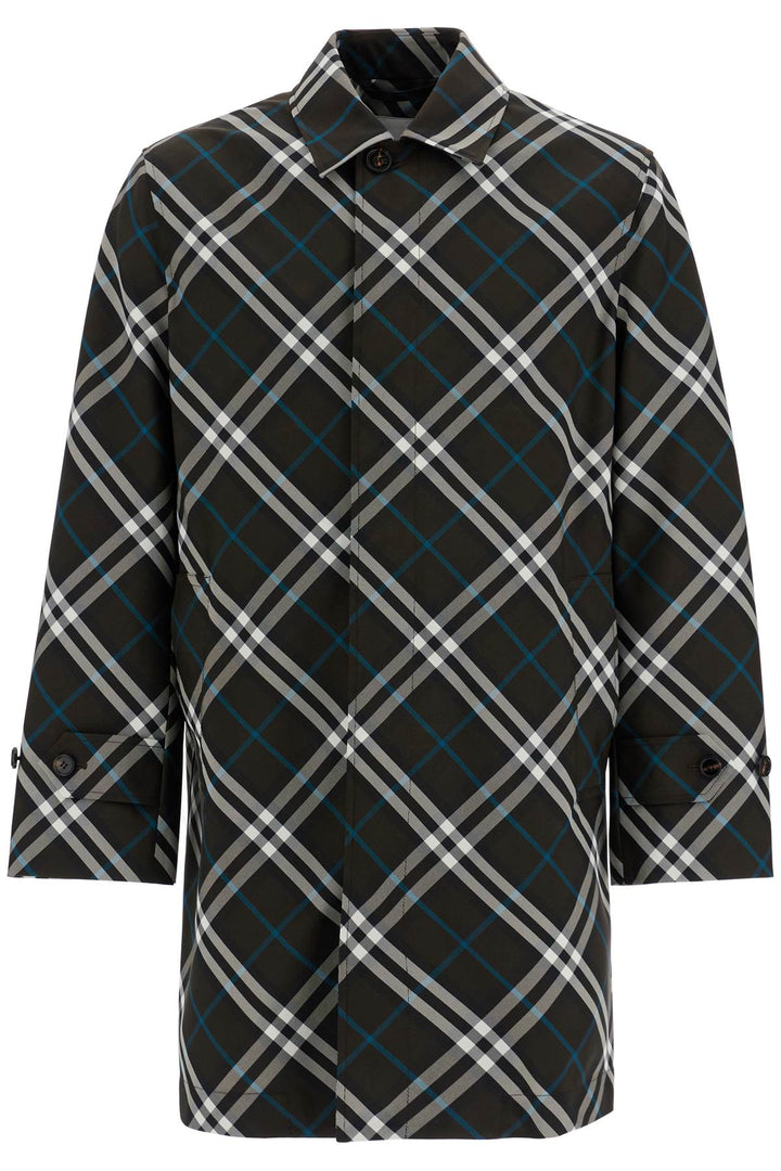 Burberry Ered\n\n'checkered Nylon Car Coat