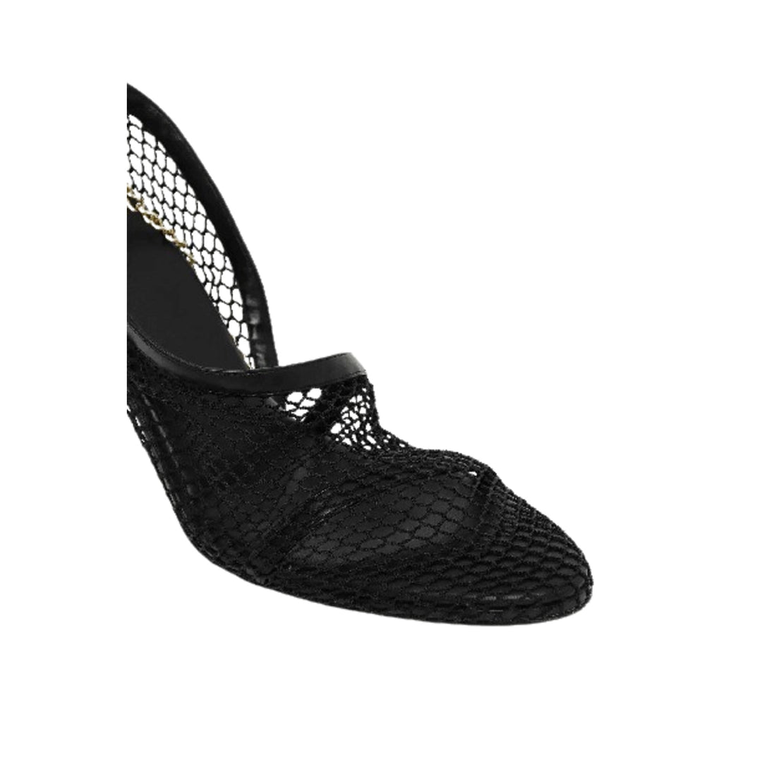 Bottega Veneta - Shoes - Bottega Veneta Chain - Trimmed Mesh Sandals - 8093188153 - Ask Me Wear