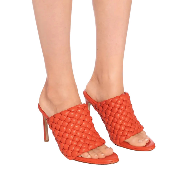 Bottega Veneta Curve Leather Sandals
