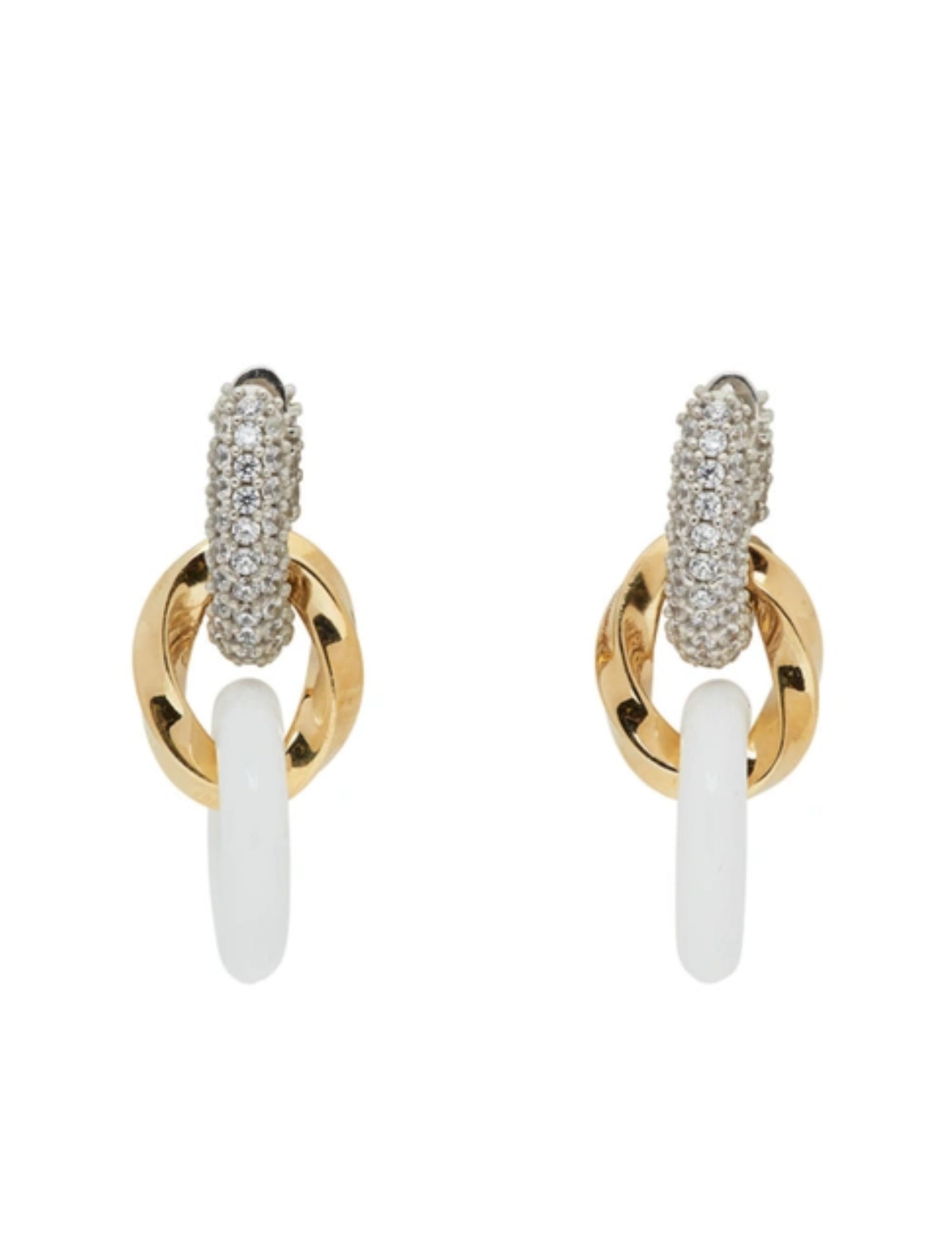 イヤリング BOTTEGA VENETA 838156.VAHU0 Earrings Gold Silver earrings Bottega Veneta - Vitkac AS