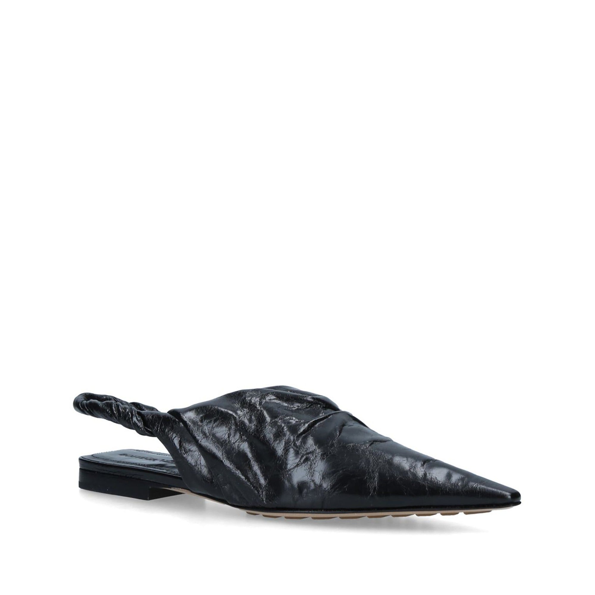 美品 Bottega Veneta フラッシュ ラバー ミュール 422P▲ Bottega Veneta Flash Mule yellow Leather ref.1423642 - Joli