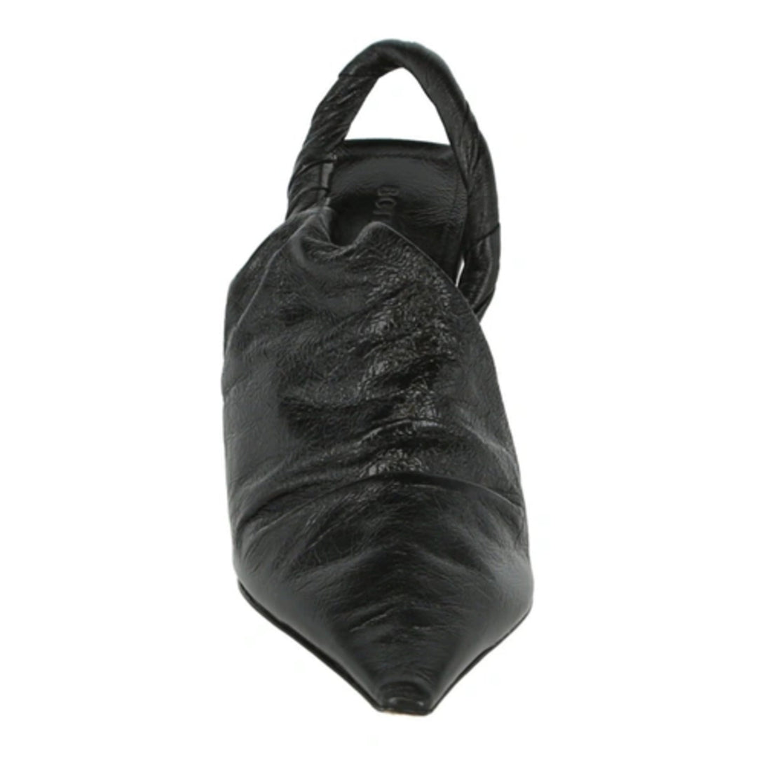 Bottega Veneta Pointed Toe Mules in Black
