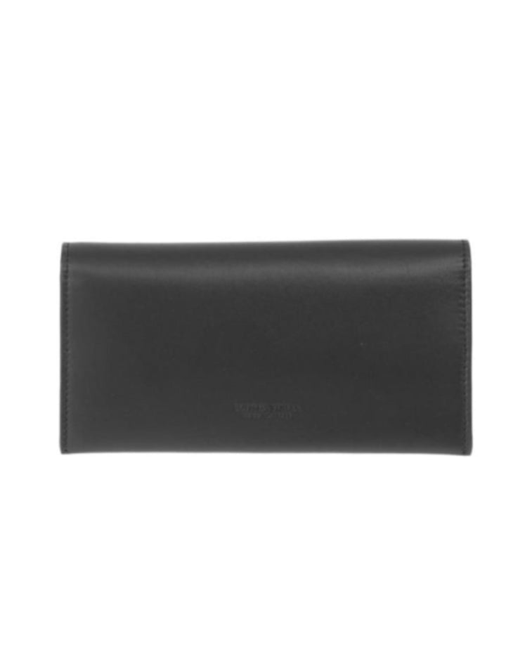 Bottega Veneta Black Leather Wallet