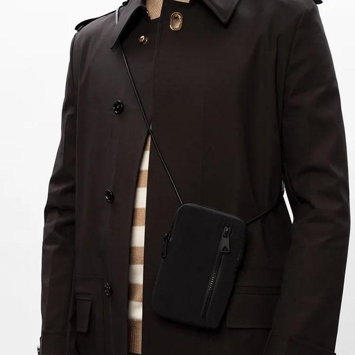 Bottega Veneta Intrecciato Black Shoulder Bag
