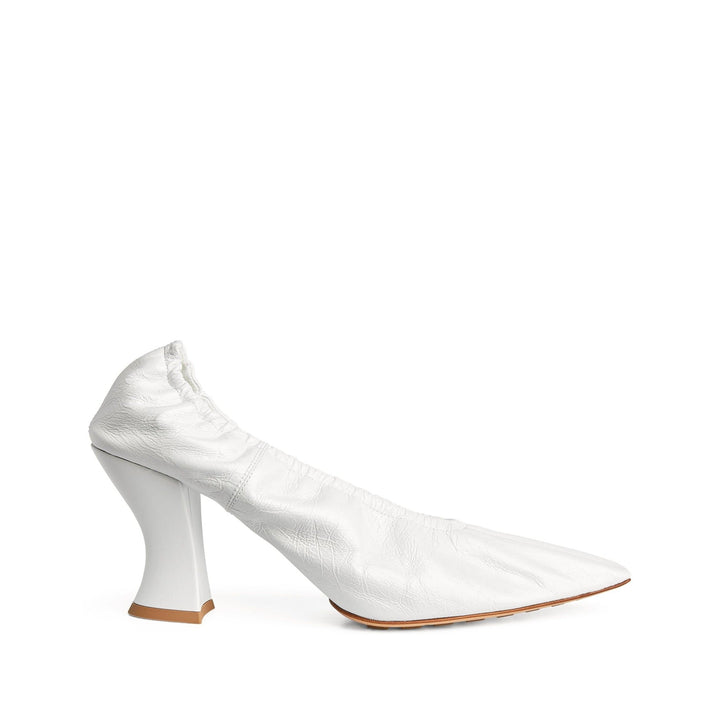 Bottega Veneta Crushed Leather Pumps