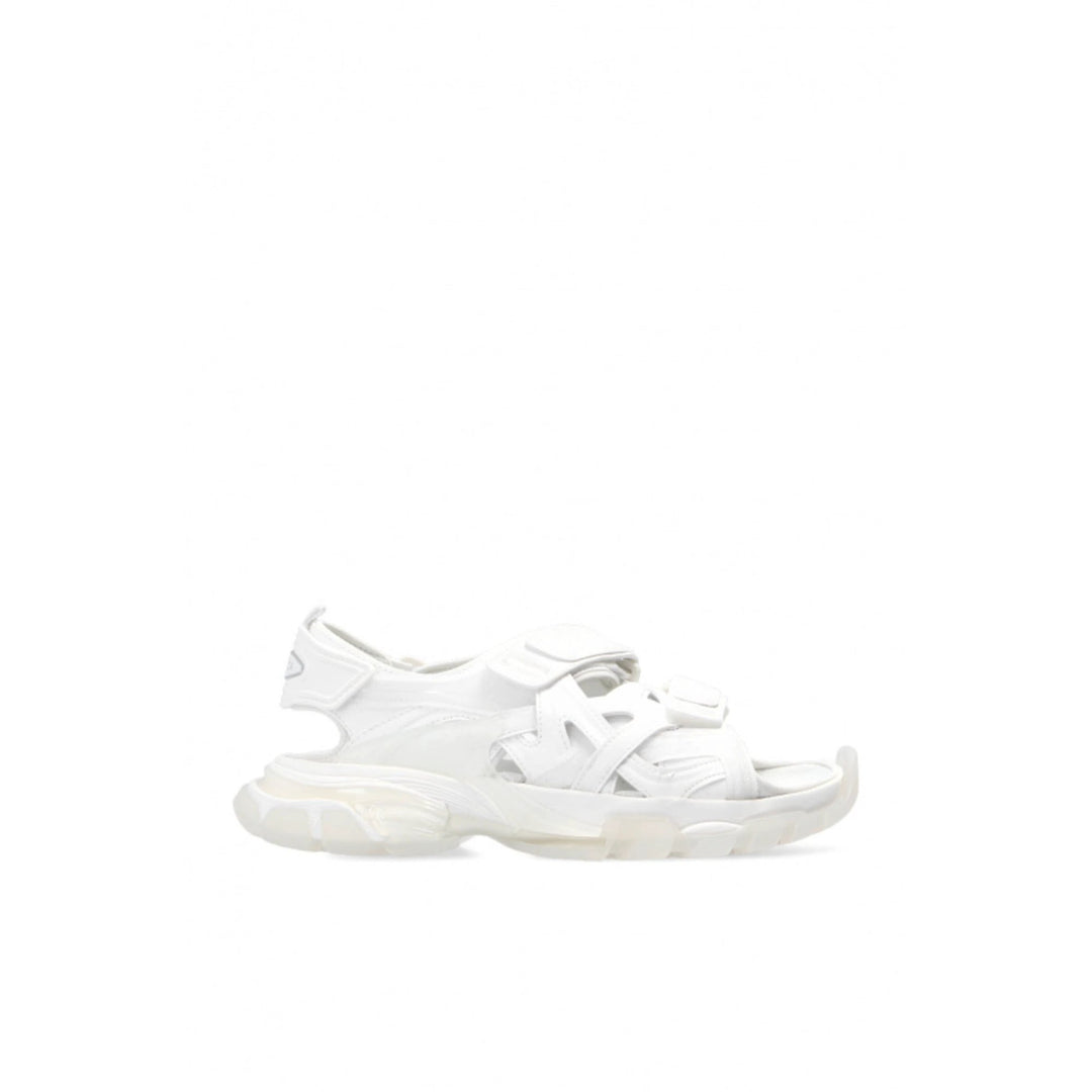 Balenciaga Track Touch-Strap Sandals in BLACK