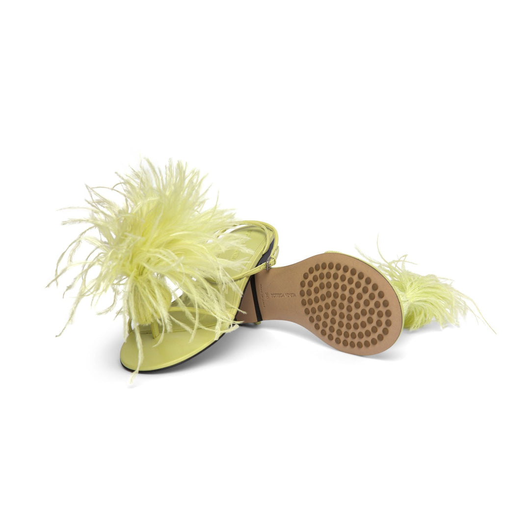 Bottega Veneta Leather Dot Sandals