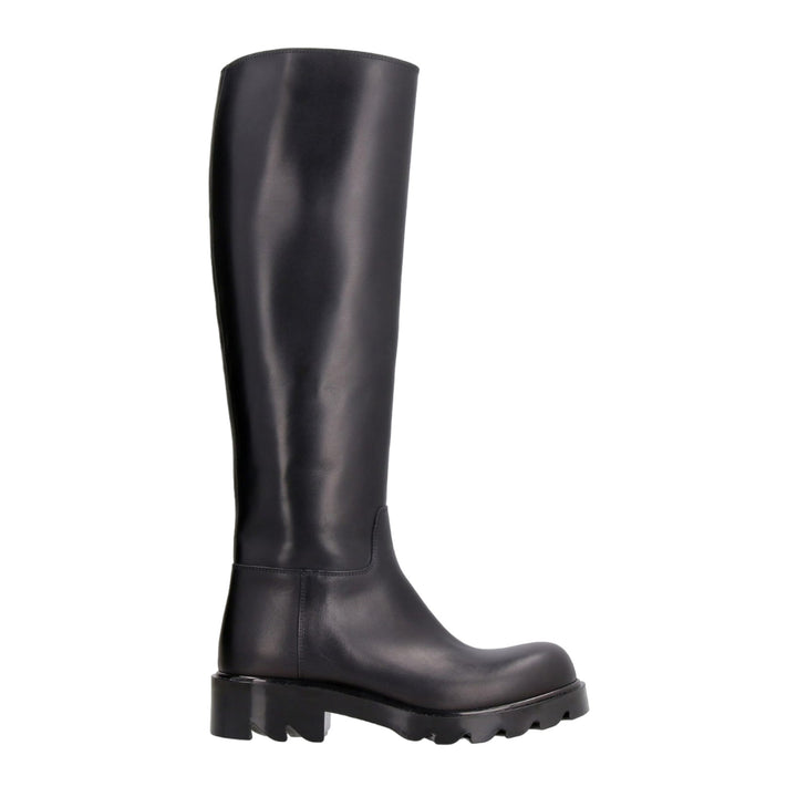 Bottega Veneta Strut High Boots in Black