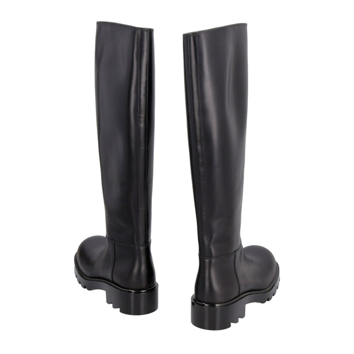 Bottega Veneta Strut High Boots in Black