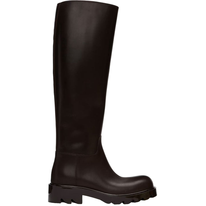 Bottega Veneta Strut High Boots in Brown