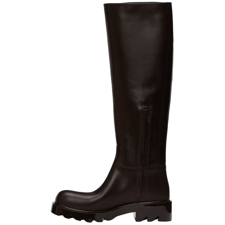 Bottega Veneta Strut High Boots in Brown