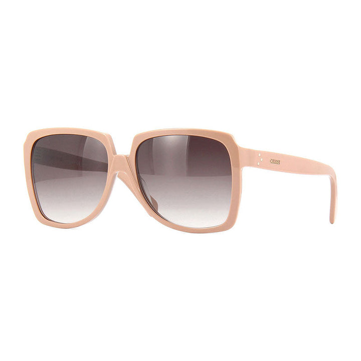 Celine Sunglasses Square Full Rim, Nude Frame and Gradient Roviex Lens CL40146I59K
