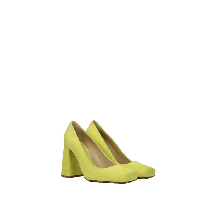 Bottega Veneta Suede Tower Pumps