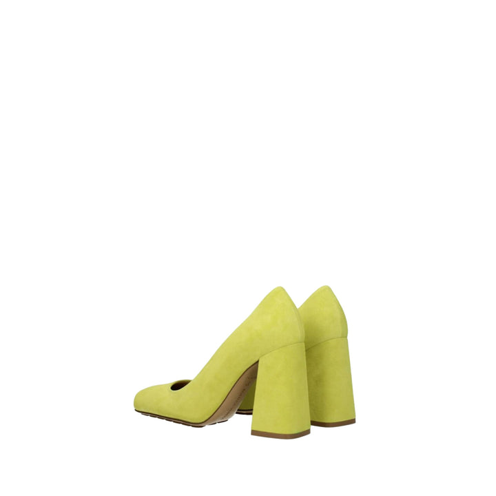 Bottega Veneta Suede Tower Pumps