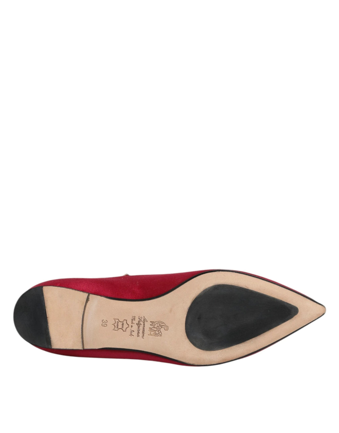 Prosperine Red Gold Studded Ballet Flats Shoes | EU39US8 Ask Me Wear Prosperine Red Gold Studded Ballet Flats Shoes | EU39US8 Ask Me Wear