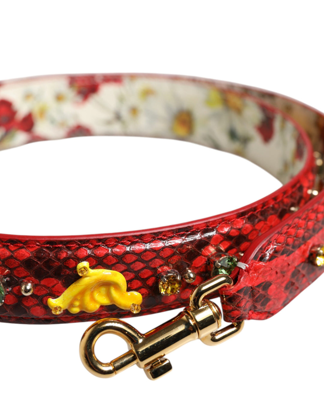 Dolce &amp; Gabbana Sample Sale Dolce &amp; Gabbana Multicolor Embellished Handbag Accessory Shoulder Strap - | Designer outlet