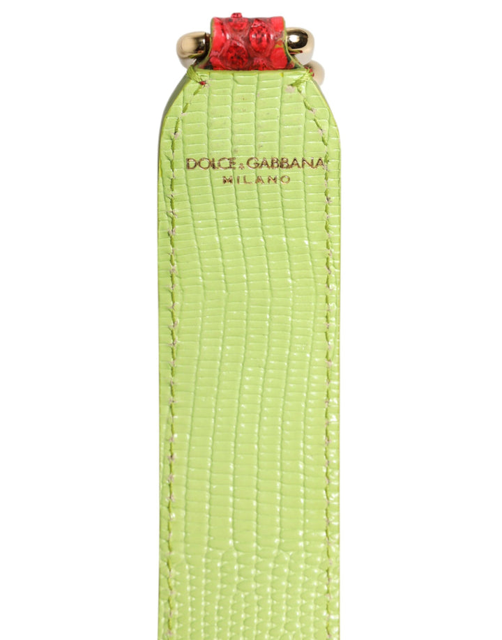 Dolce & Gabbana Red Exotic Leather Handbag Accessory Shoulder Strap by Dolce & Gabbana outlet now on sale