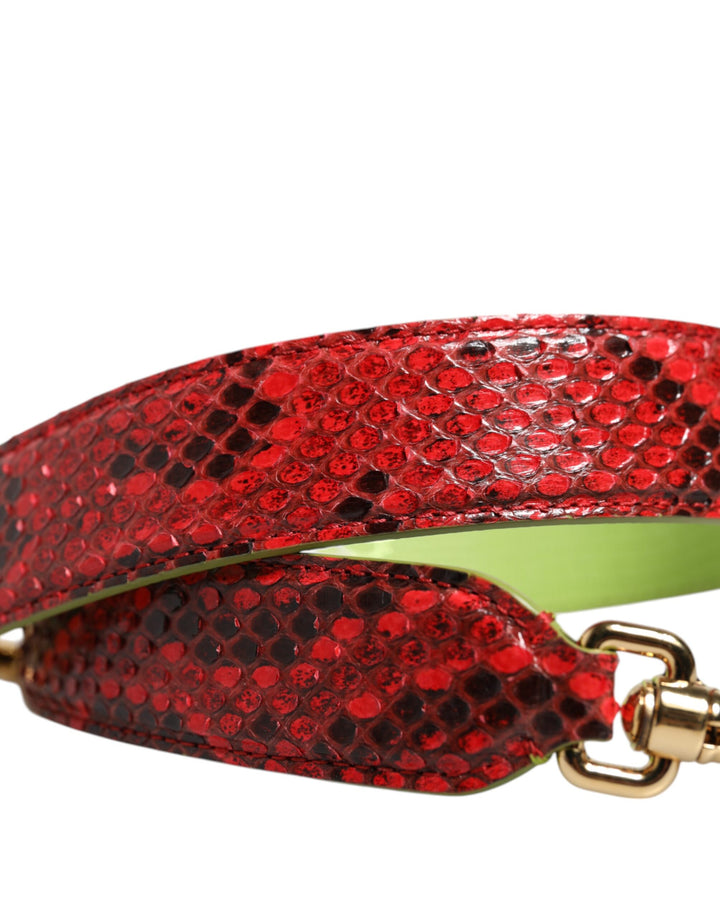 Dolce & Gabbana Red Exotic Leather Handbag Accessory Shoulder Strap by Dolce & Gabbana outlet now on sale