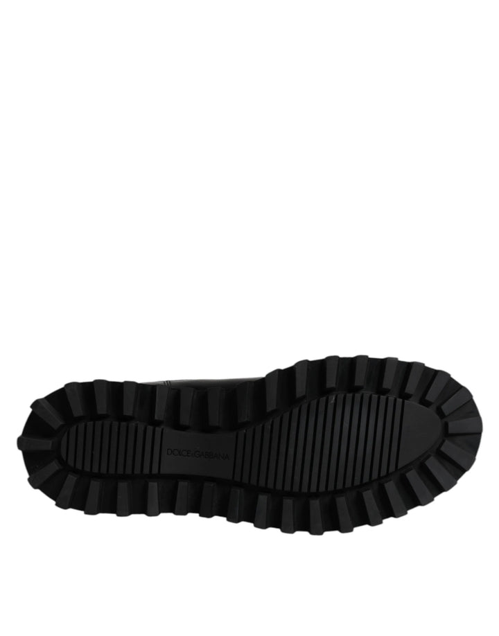 Dolce &amp; Gabbana Sample Sale Dolce &amp; Gabbana Black Belted DG Logo Men Chelsea Boots Shoes - | Designer outlet