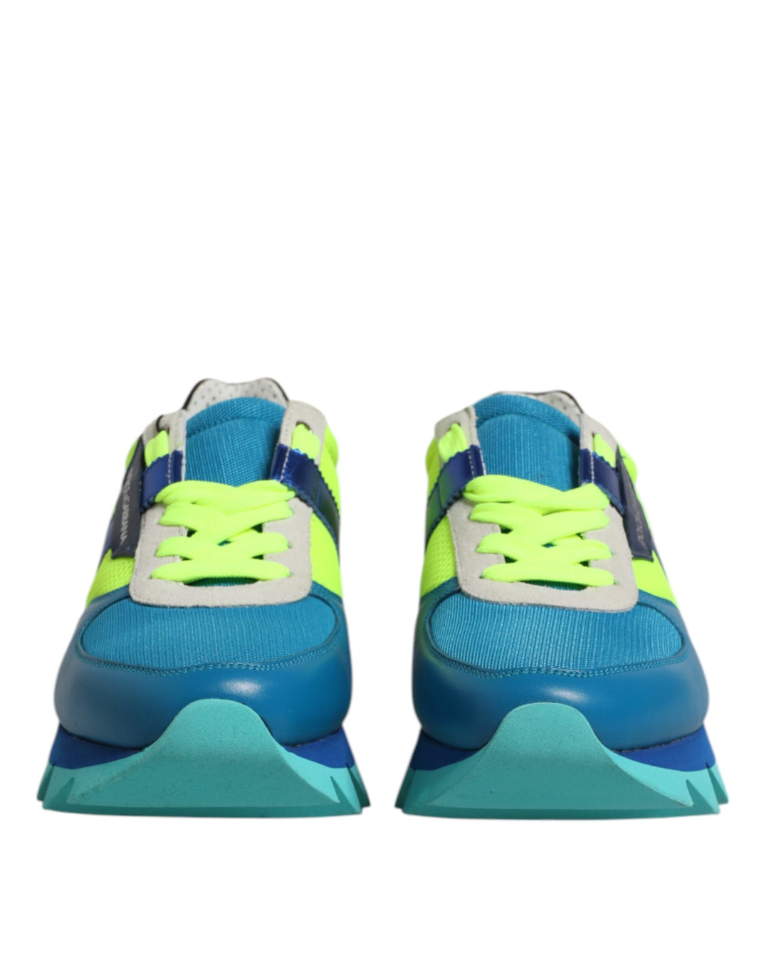 Dolce &amp; Gabbana Sample Sale Dolce &amp; Gabbana Multicolor Leather Low Top Men Sneakers Shoes - | Designer outlet