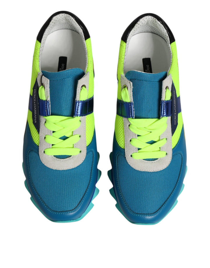 Dolce &amp; Gabbana Sample Sale Dolce &amp; Gabbana Multicolor Leather Low Top Men Sneakers Shoes - | Designer outlet