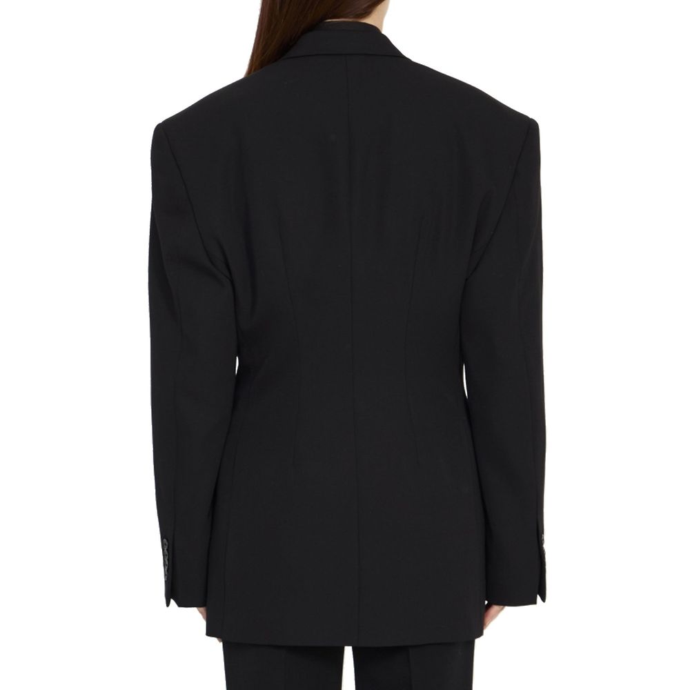 Balenciaga Wool Double-breasted Jacket | Luxury Designer