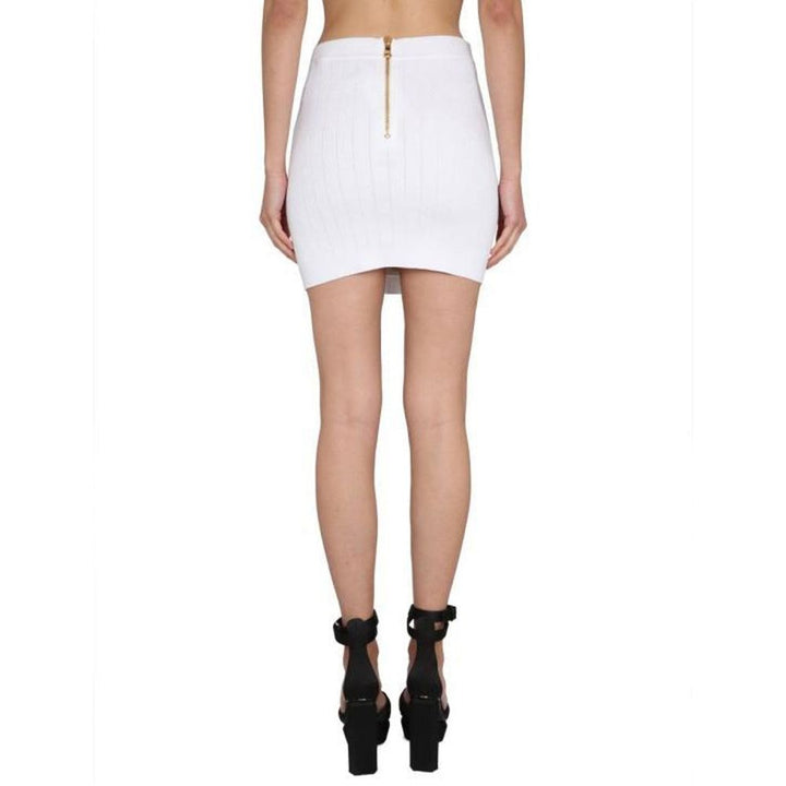 Balmain Stretch Mini Skirt
