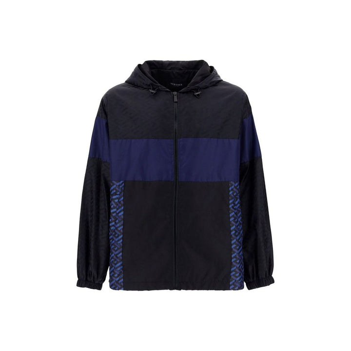 Versace Hooded Windbreaker Jacket