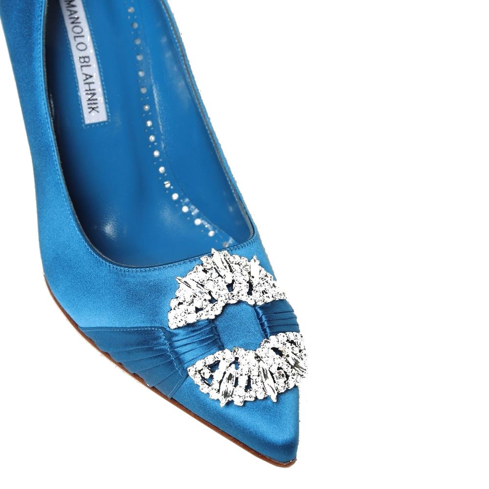 【送料&関税込】Manolo Blahnik Maida 090 Satin Pumps Manolo Blahnik Maida 090 Satin Pumps | Luxury Designer