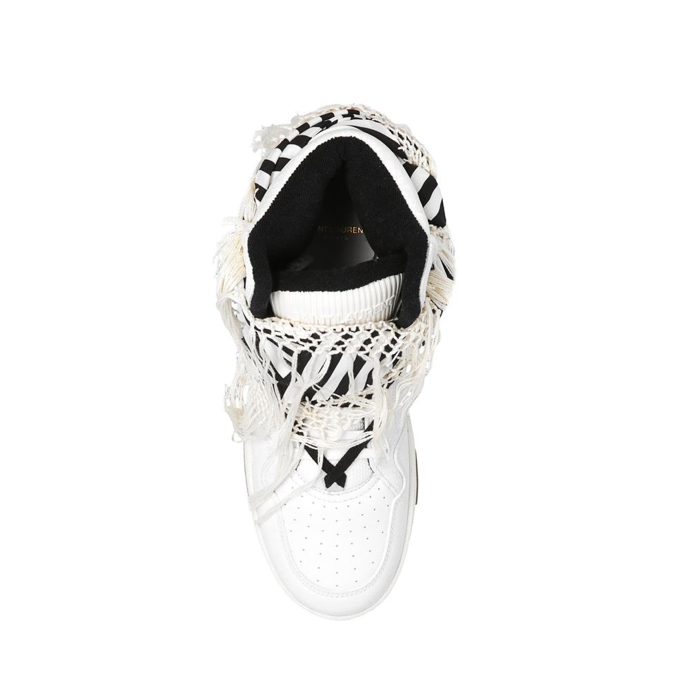 【送料&関税込】Saint Laurent Smith Leather Sneakers Saint Laurent Smith Leather Sneakers Up to 60% Off