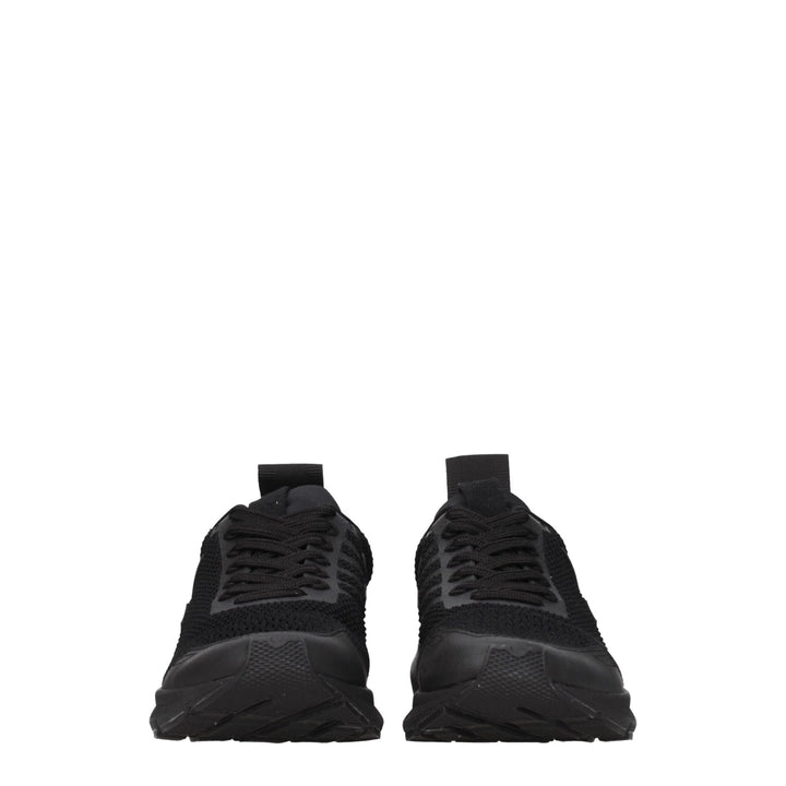 Veja Black Fabric Athletic Sneakers