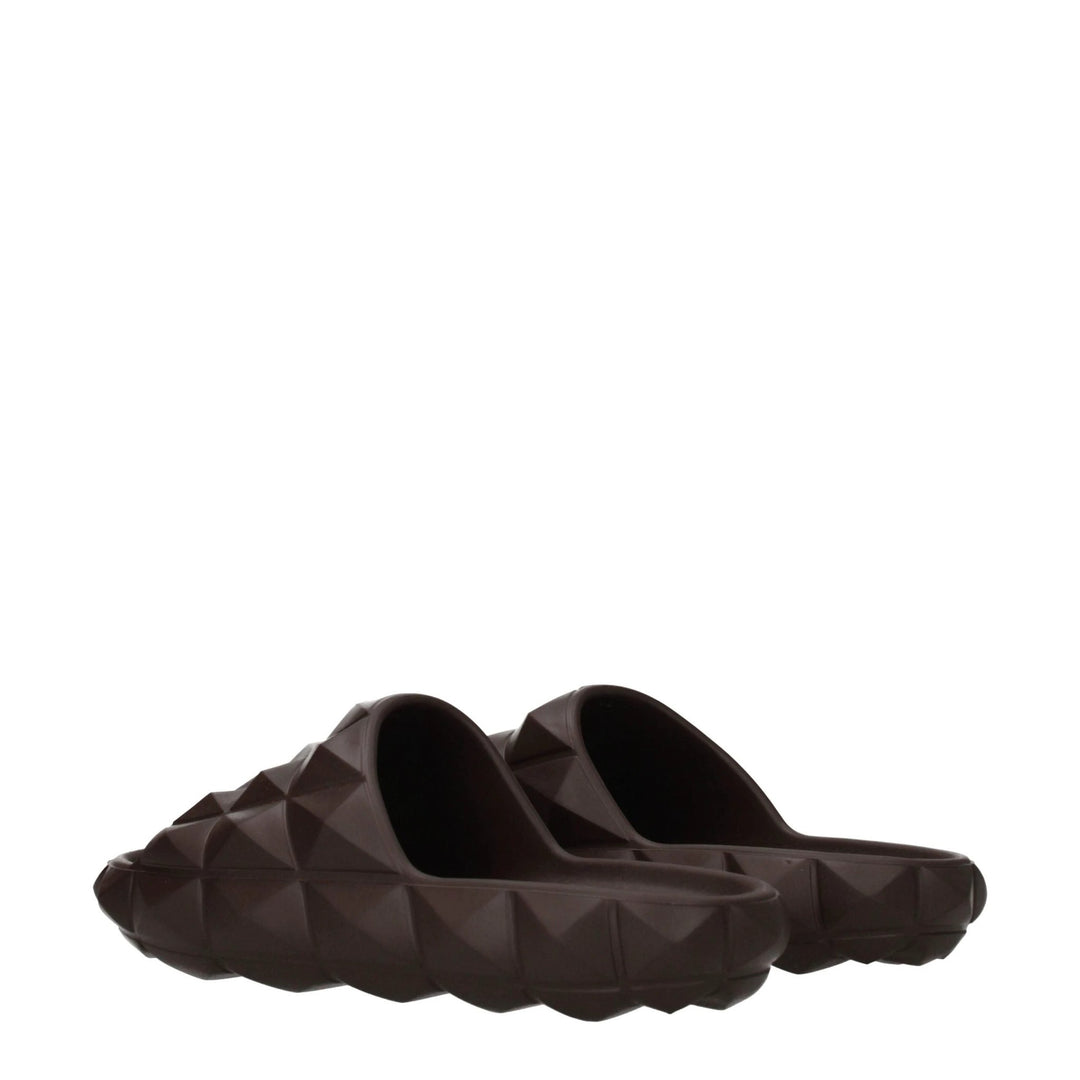 Valentino Garavani Sample Sale Valentino Garavani Brown Cotton Slippers - | Designer outlet