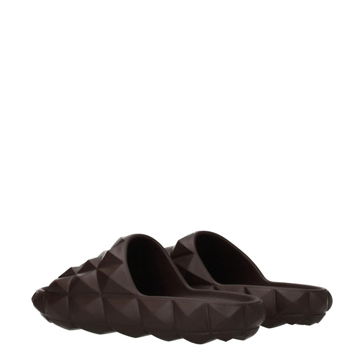 Valentino Garavani Sample Sale Valentino Garavani Brown Cotton Slippers - | Designer outlet