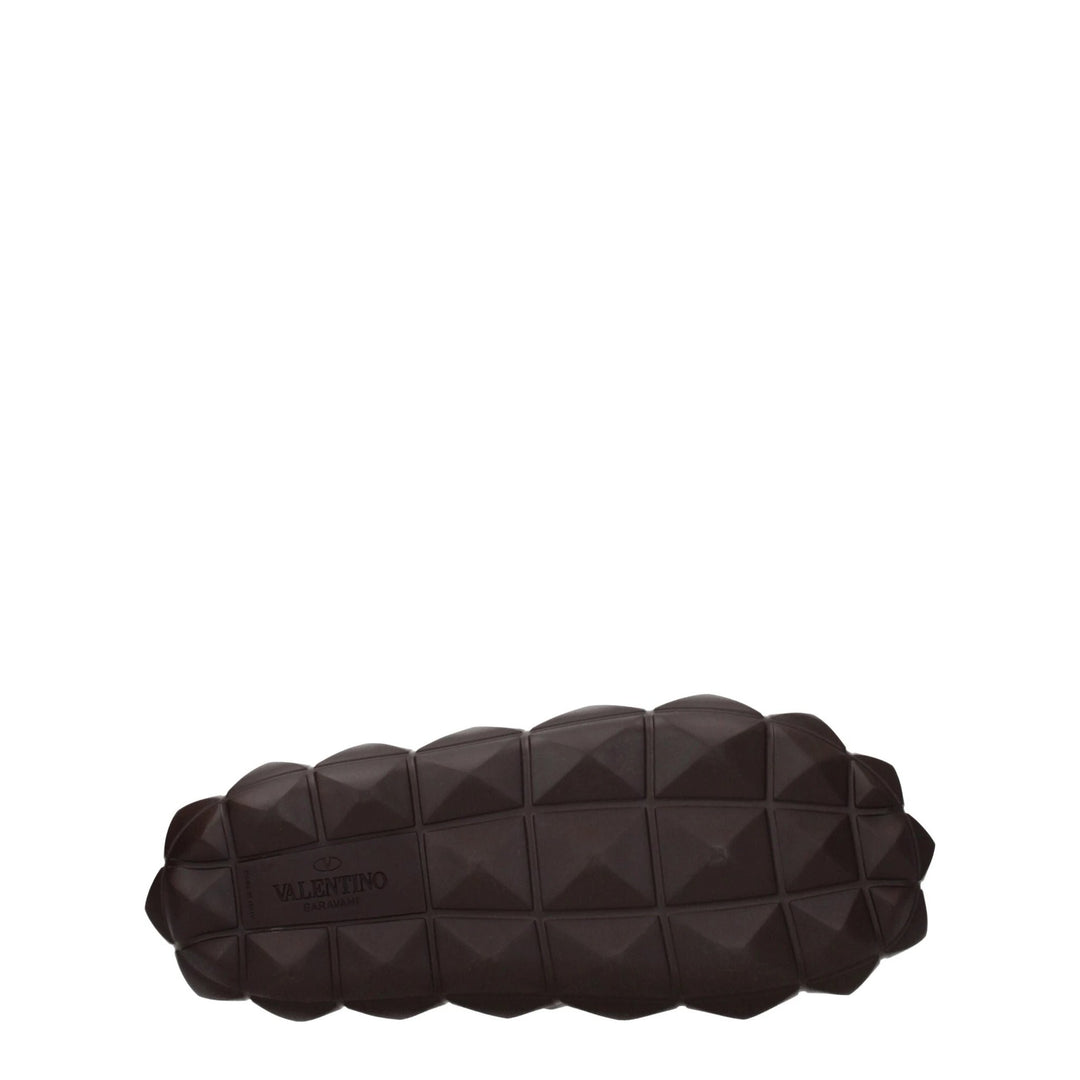 Valentino Garavani Sample Sale Valentino Garavani Brown Cotton Slippers - | Designer outlet