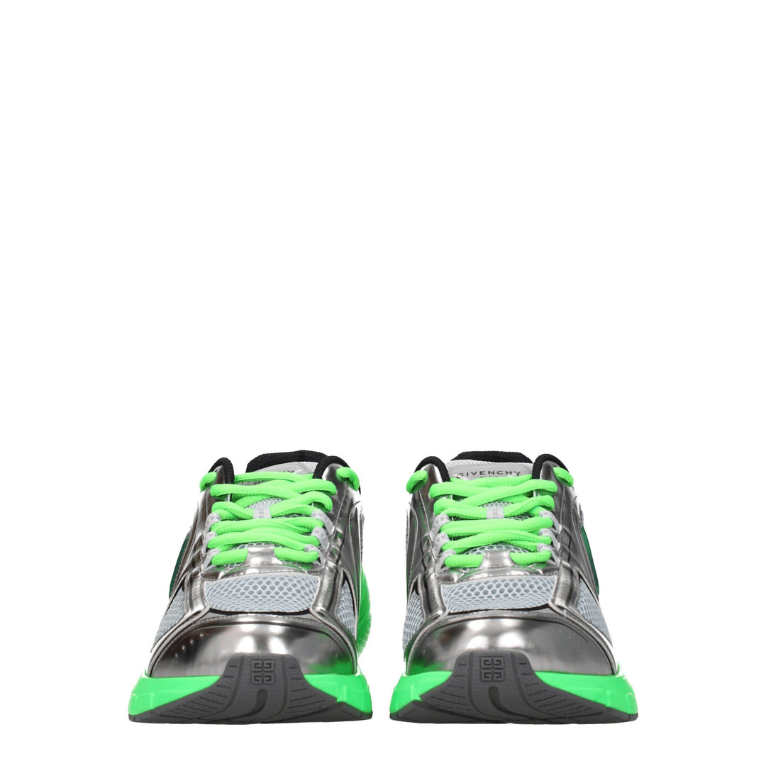 Givenchy Gray Fabric Athletic Sneakers