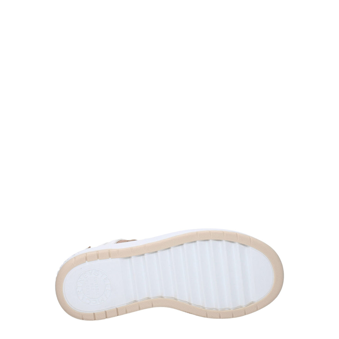 Stella McCartney Brown Fabric Chunky Sneakers