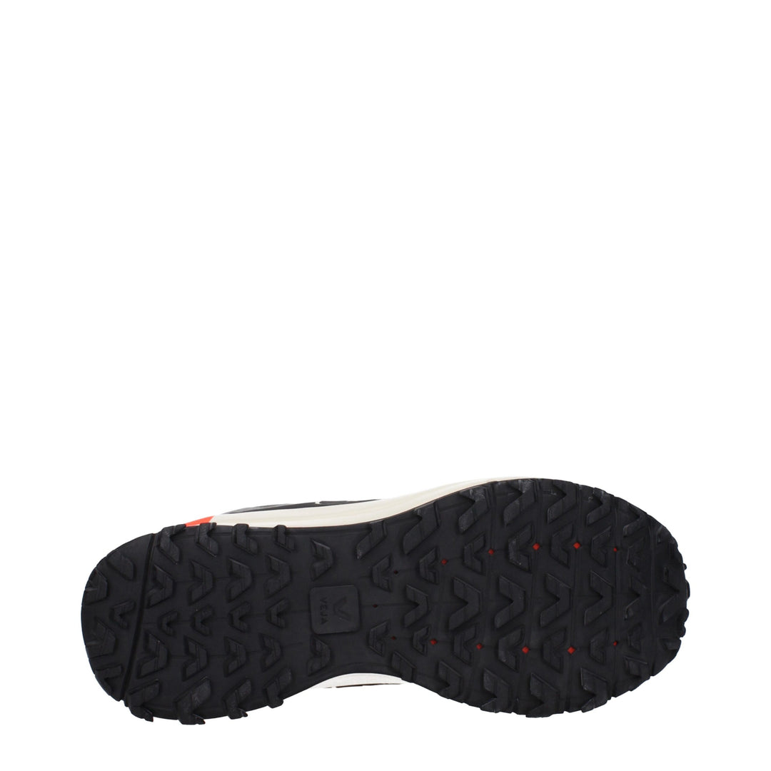 Veja Gray Fabric Athletic Sneakers