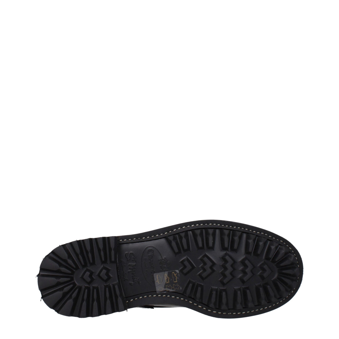 Church's Black Leather Ankle Boots