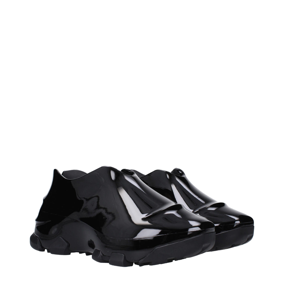 Givenchy Black Cotton Low Tops