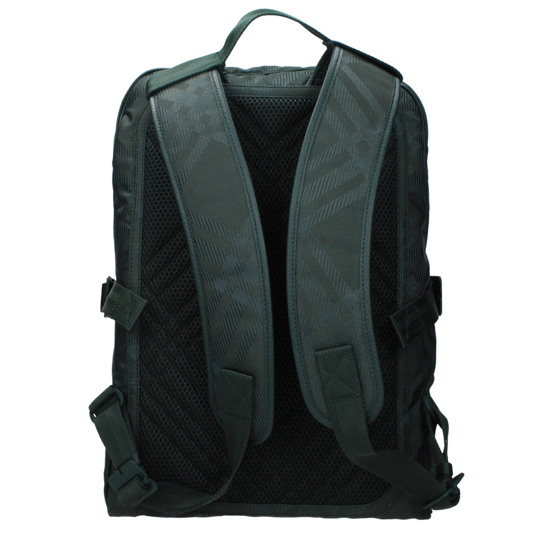 Burberry Green Fabric Backpacks