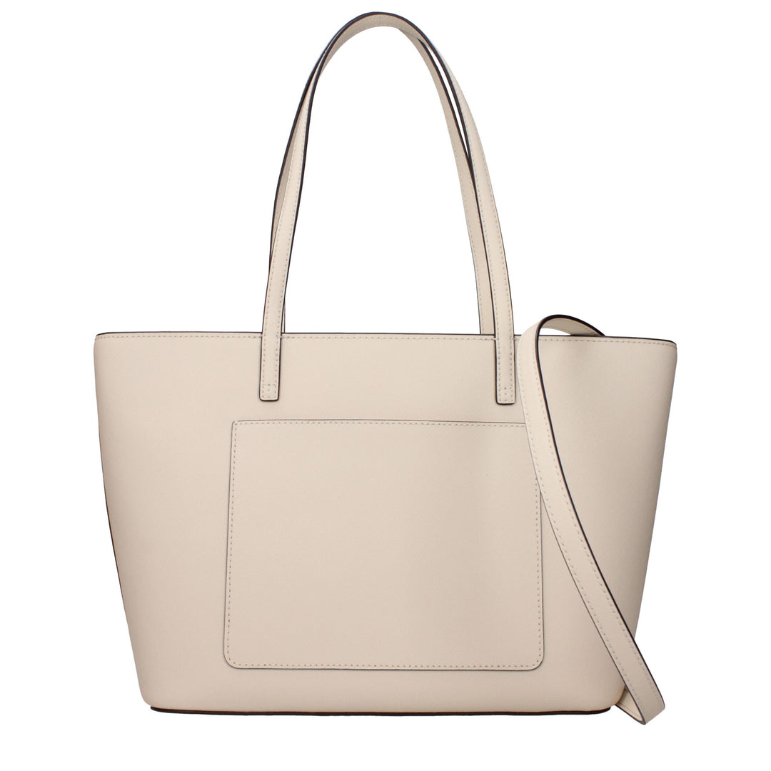 Tory Burch Beige Leather Shoulder Bags