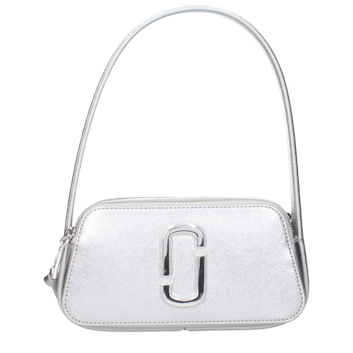 Marc Jacobs Gray Leather Shoulder Bags