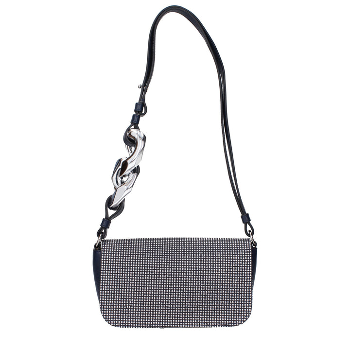Jw Anderson Blue Fabric Shoulder Bags