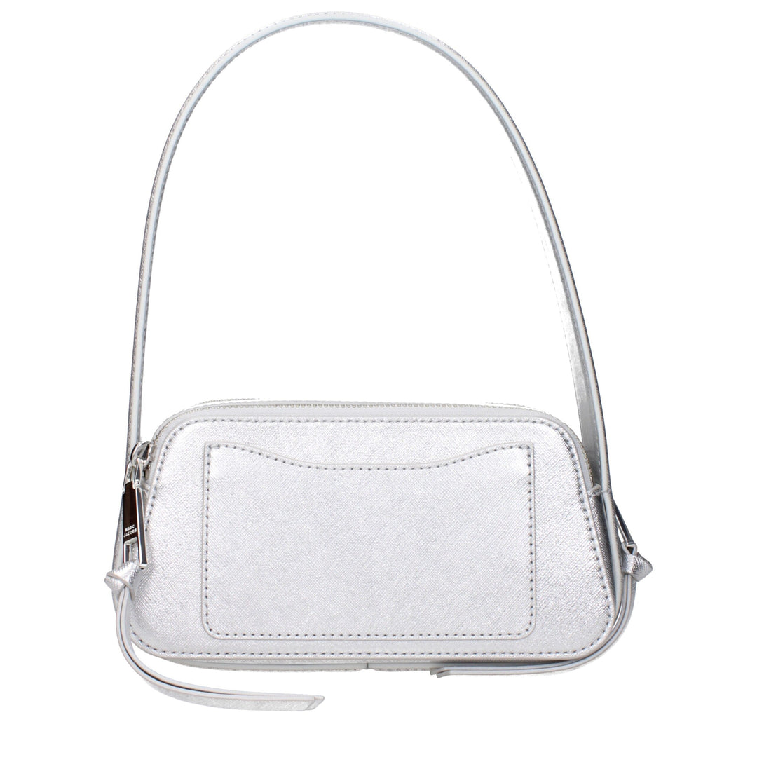 Marc Jacobs Gray Leather Shoulder Bags