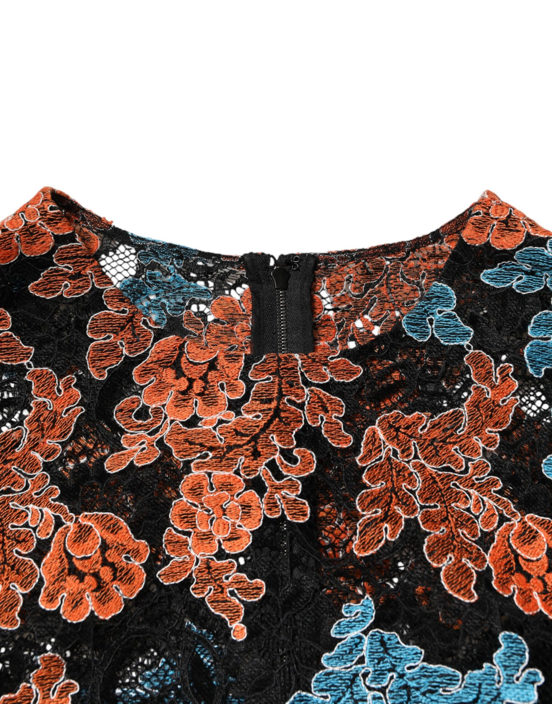 Dolce &amp; Gabbana Sample Sale Dolce &amp; Gabbana Multicolor Floral Embroidery Shift Mini Dress - | Designer outlet