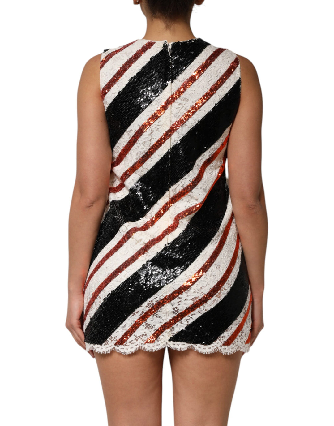 Dolce &amp; Gabbana Sample Sale Dolce &amp; Gabbana Multicolor Sequin Embellished Shift Dress - | Designer outlet