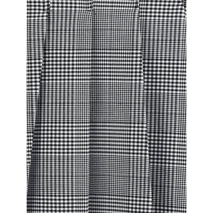 Self-Portrait Prince of Wales print Miniskirt