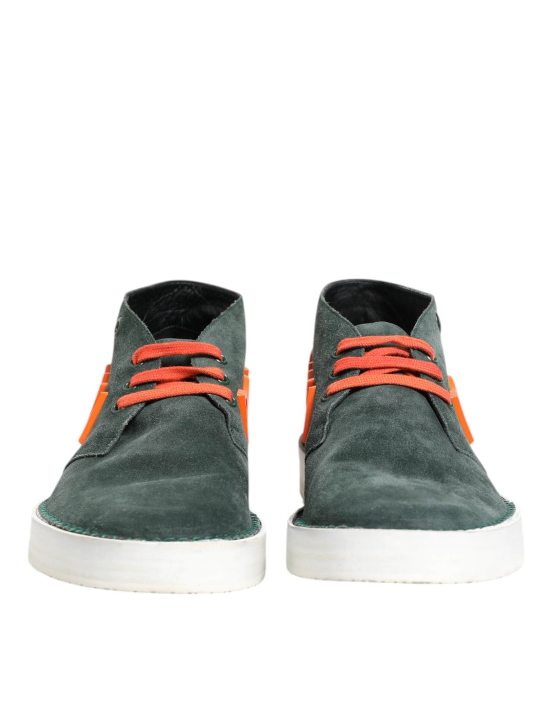 Dolce &amp; Gabbana Sample Sale Dolce &amp; Gabbana Green Derby Logo Casual Men Sneakers Shoes - | Designer outlet
